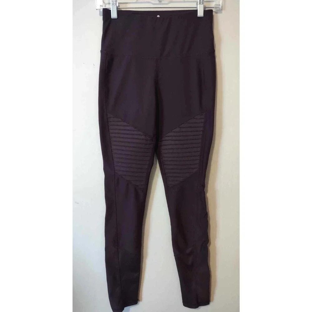 Apana Dark Purple Leggings Size XS - Picture 1 of 3